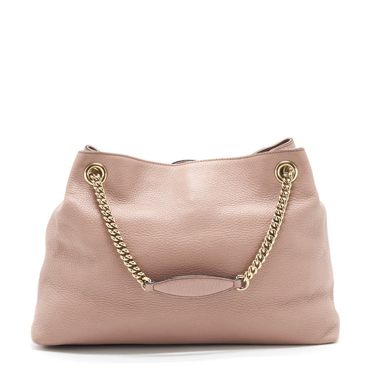 Gucci Soho Chain Shoulder Bag Light Pink