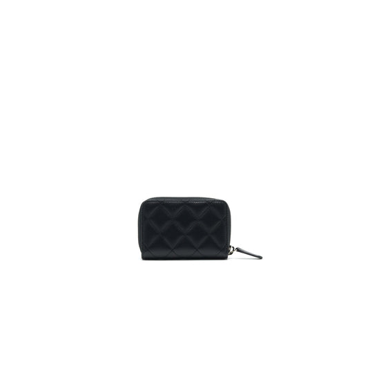 Chanel Classic Zipped Coin Purse black  Lambskin