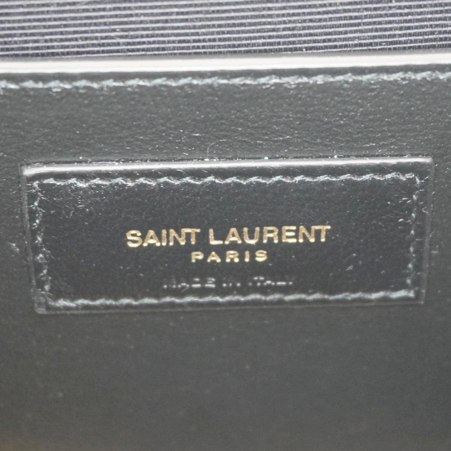 YVES SAINT LAURENT Kate Medium Grain De Poudre Leather Crossbody Bag Black