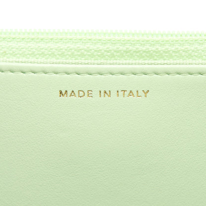 Chanel 19 Wallet on Chain Lambskin Light Green Multicolour Hardware (Microchip)