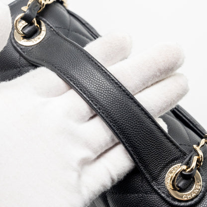 Chanel Medium Business Affinity Caviar black L