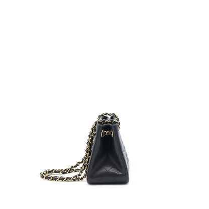 Chanel 23C Mini Bucket Bag Caviar Black L (Microchip)