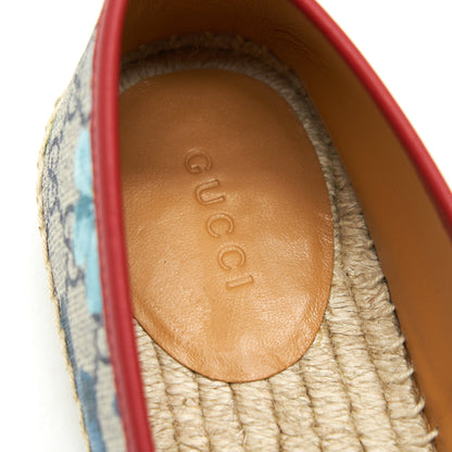 Gucci size37 GG Blooms Supreme Espadrills