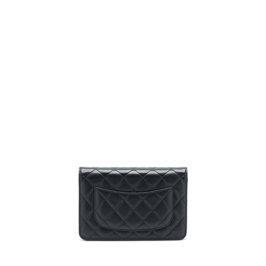 Chanel Classic Wallet On Chain Lambskin Black