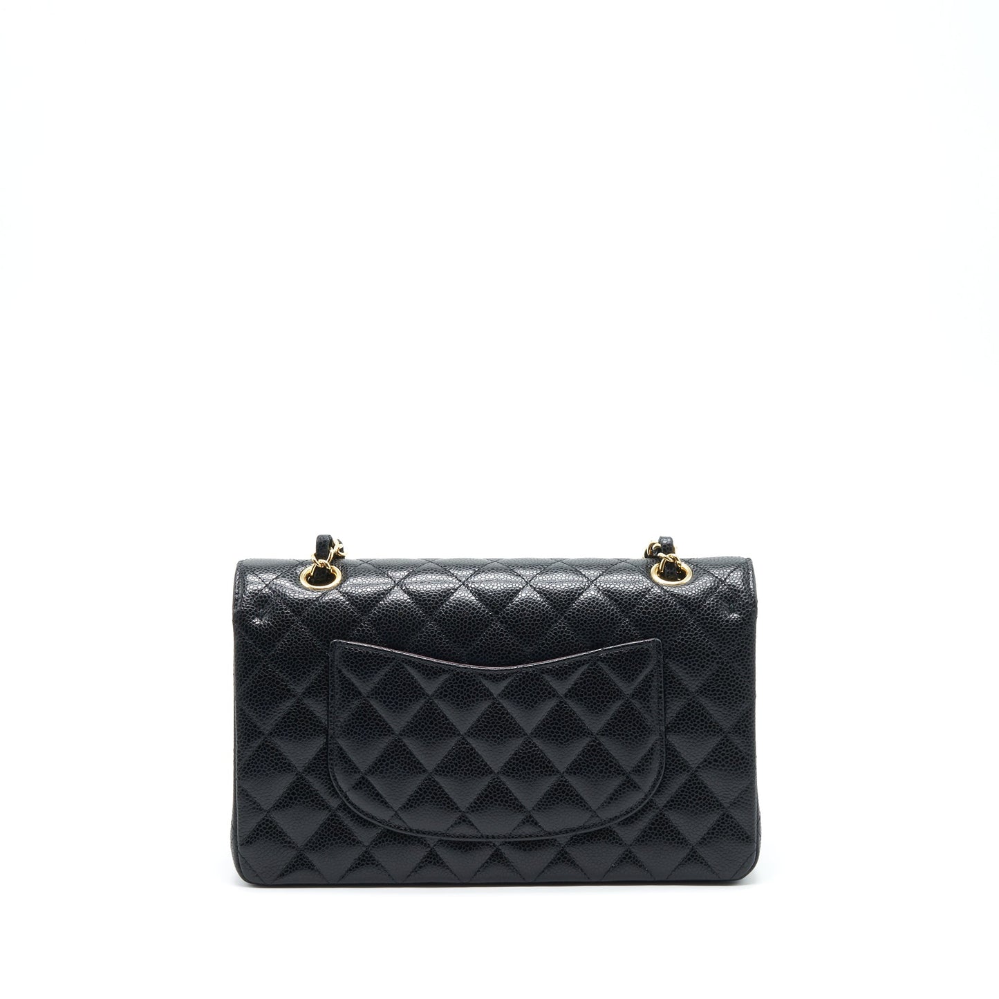 Chanel Medium Classic Double Flap Bag Caviar Black