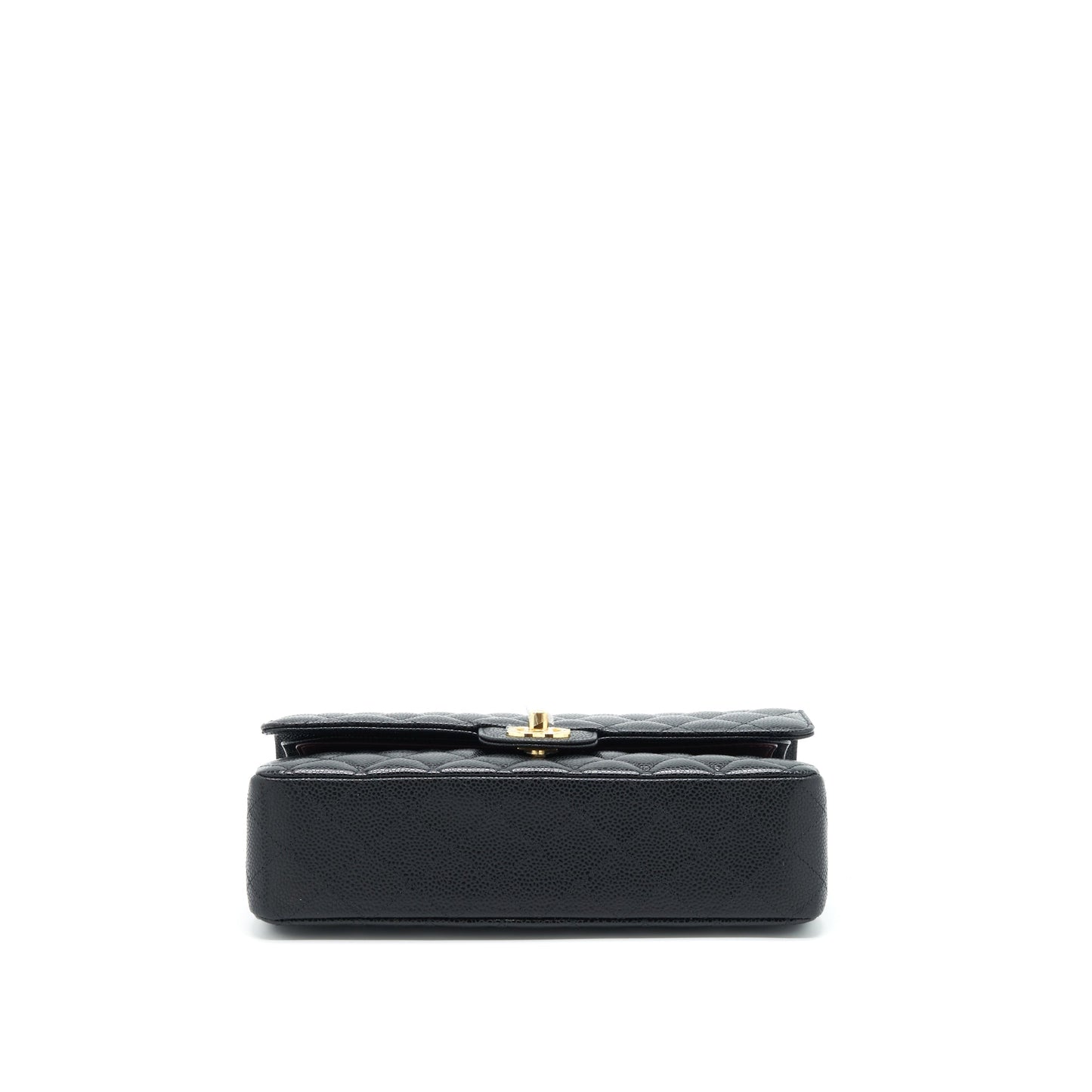 Chanel Medium Classic Double Flap Bag Caviar Black