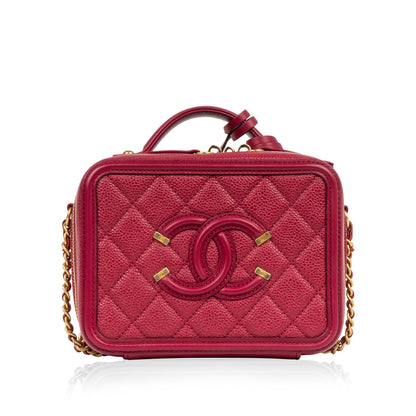 Chanel Filigree CC Vanity Case - Mini