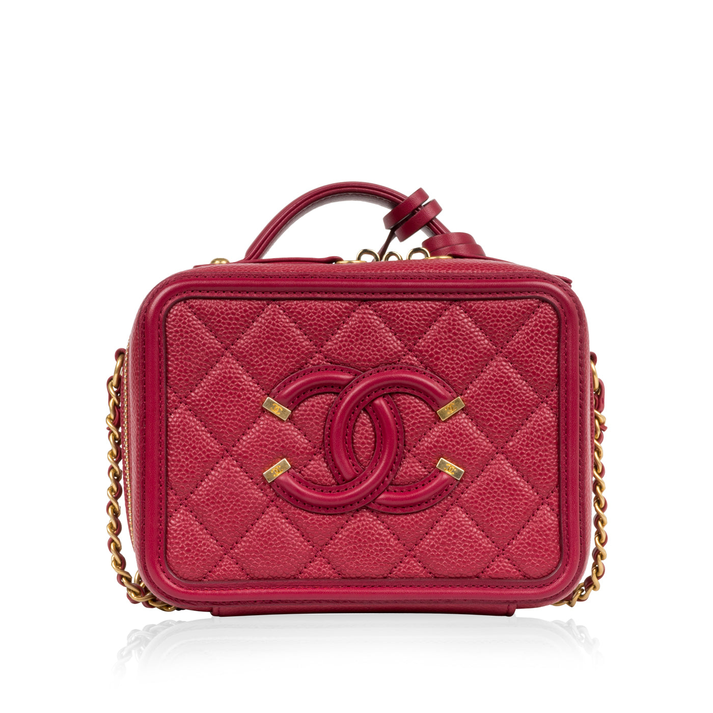 Chanel Filigree CC Vanity Case - Mini