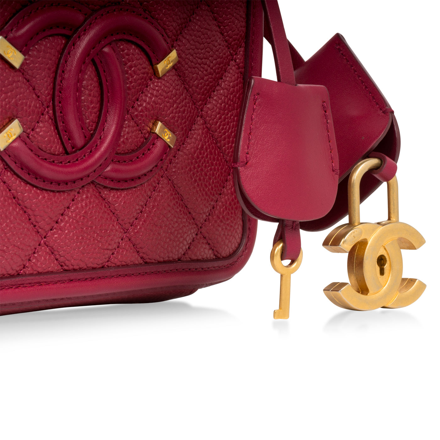 Chanel Filigree CC Vanity Case - Mini