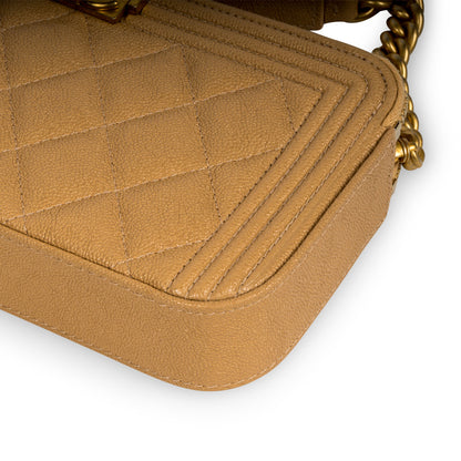 Chanel Boy Double Zip Clutch on Chain