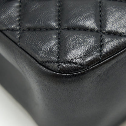 Chanel Westminster Pearl Shoulder Bag Lambskin Black