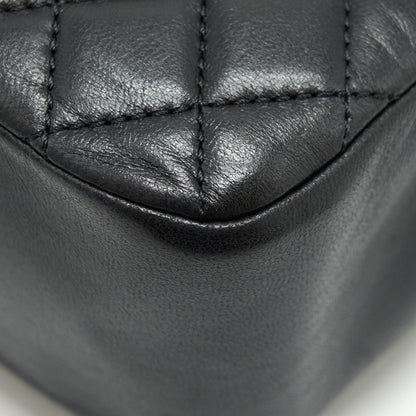 Chanel Westminster Pearl Shoulder Bag Lambskin Black