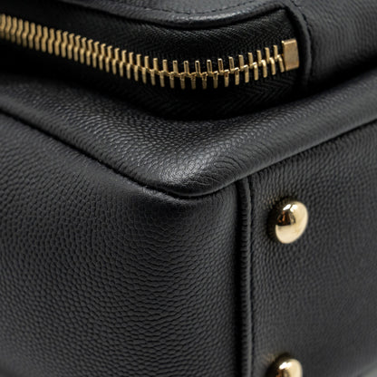 Chanel Medium Business Affinity Caviar black L