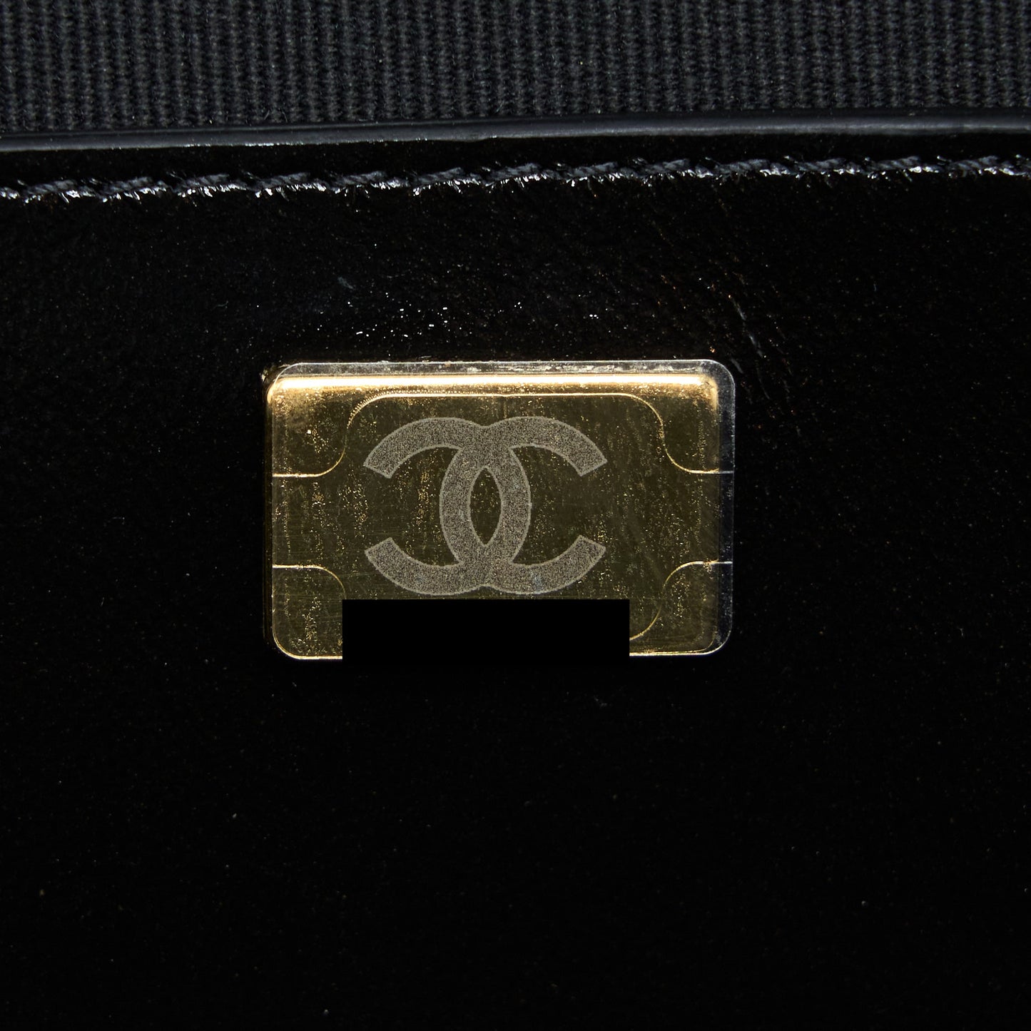 Chanel 22A Backpack Patent Black L (Microchip)
