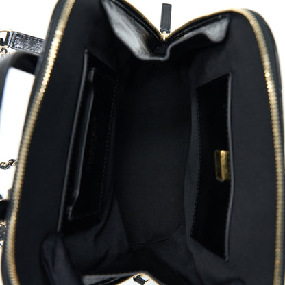 Chanel 22A Backpack Patent Black L (Microchip)
