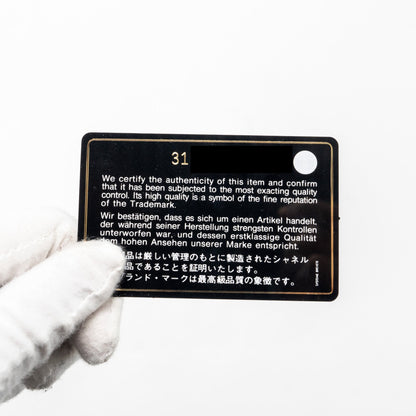 Chanel Boy Flap Card Holder Caviar White L