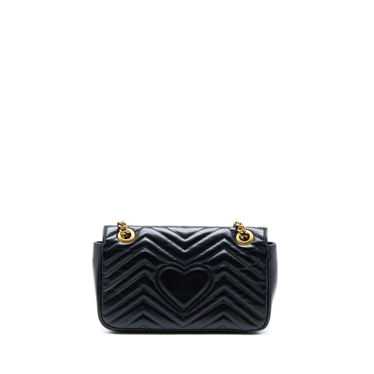 Gucci Small Marmont Calfskin Black