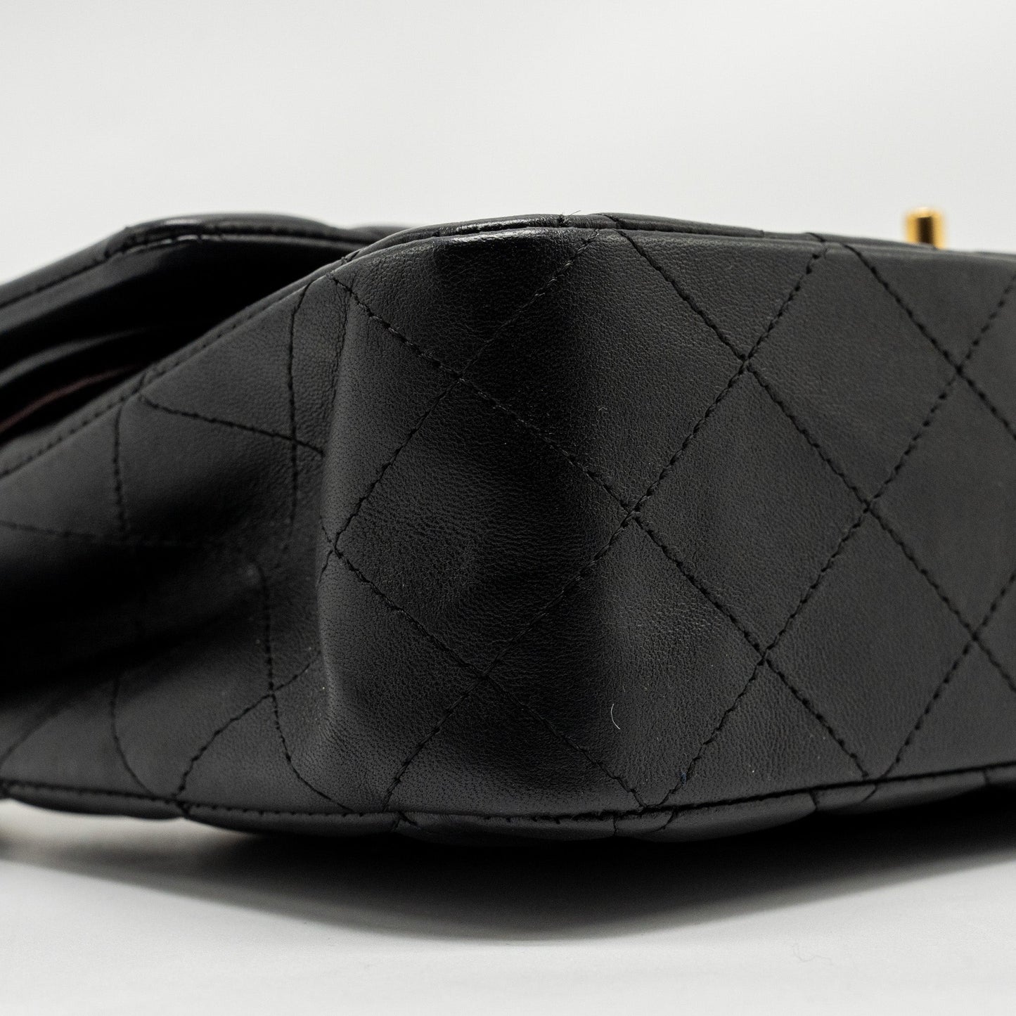 Chanel Medium Classic Double  Flap Bag Lambskin Black