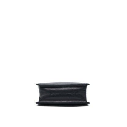 Chanel Vintage Kelly Flap Bag Lambskin Black