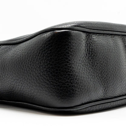 Gucci Soho Disco Camera Crossbody Bag Calfskin Black L