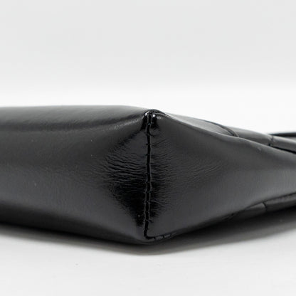 Chanel 24c Mini 31 Clutch With Chain Shiny Calfskin Black L (Microchip)