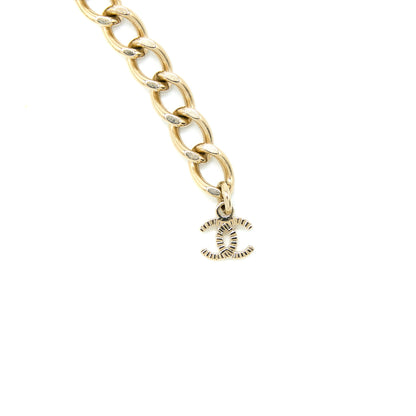 Chanel No.5 Perfume Bottle Choker/Necklace Crystal/Pearl L