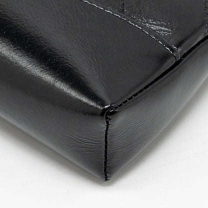 Chanel 24c Mini 31 Clutch With Chain Shiny Calfskin Black L (Microchip)
