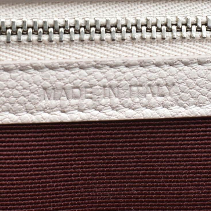 CHRISTIAN DIOR Diaroma Flap Grained Calfskin Leather Crossbody Bag Light Pink