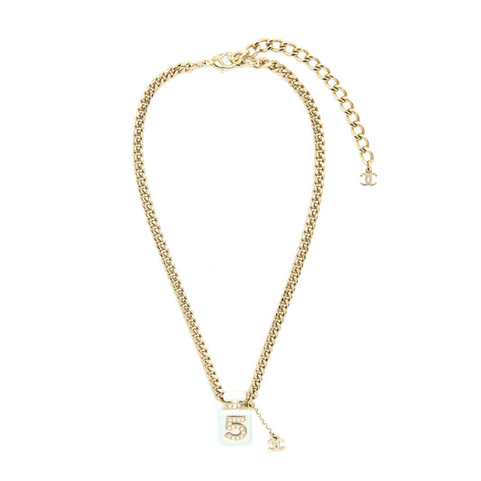 Chanel No.5 Perfume Bottle Choker/ Necklace L
