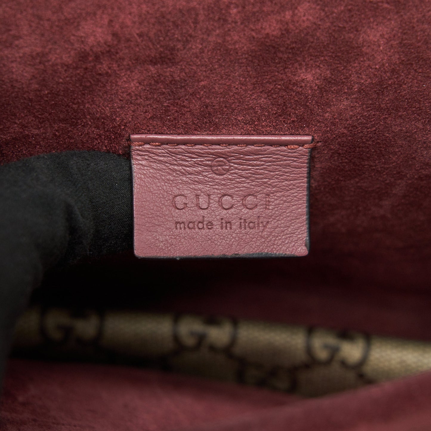 GUCCI DIONYSUS GG BLOSSOM MINI CROSSBODY BAG