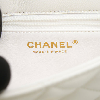 Chanel 2021 Square Flap Cross body White  serial 31