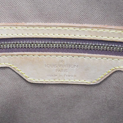 LOUIS VUITTON Cabas Mezzo Monogram Canvas Tote Bag Brown