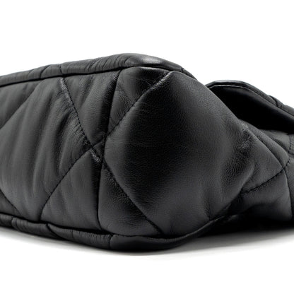 Chanel Medium 19 Bag Goatskin Black Multicolour hardware