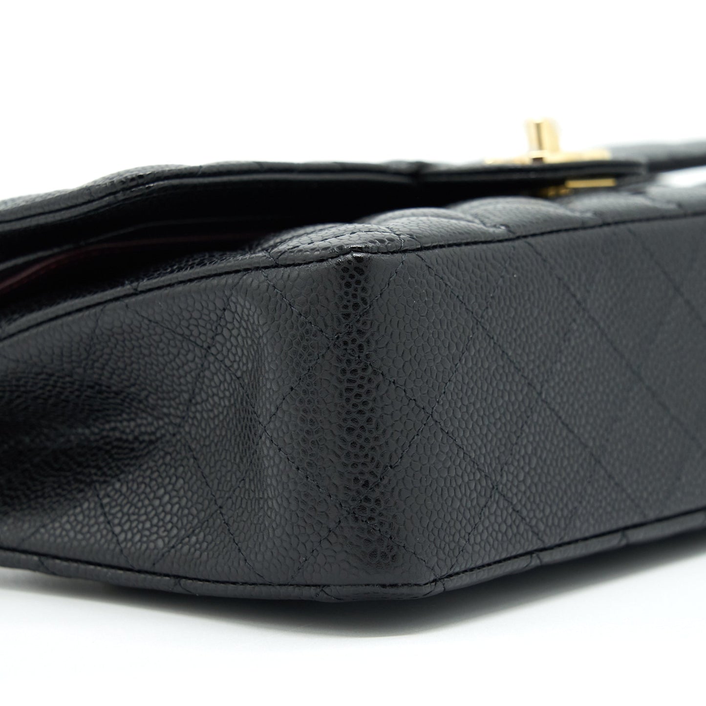 Chanel Medium Classic Double Flap Bag Caviar Black