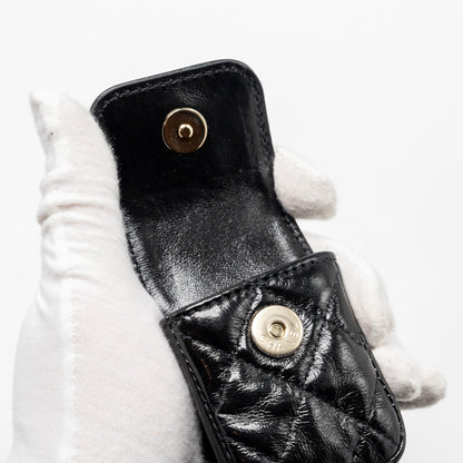 Chanel 22A Mini Backpack Patent Black L (microchip)