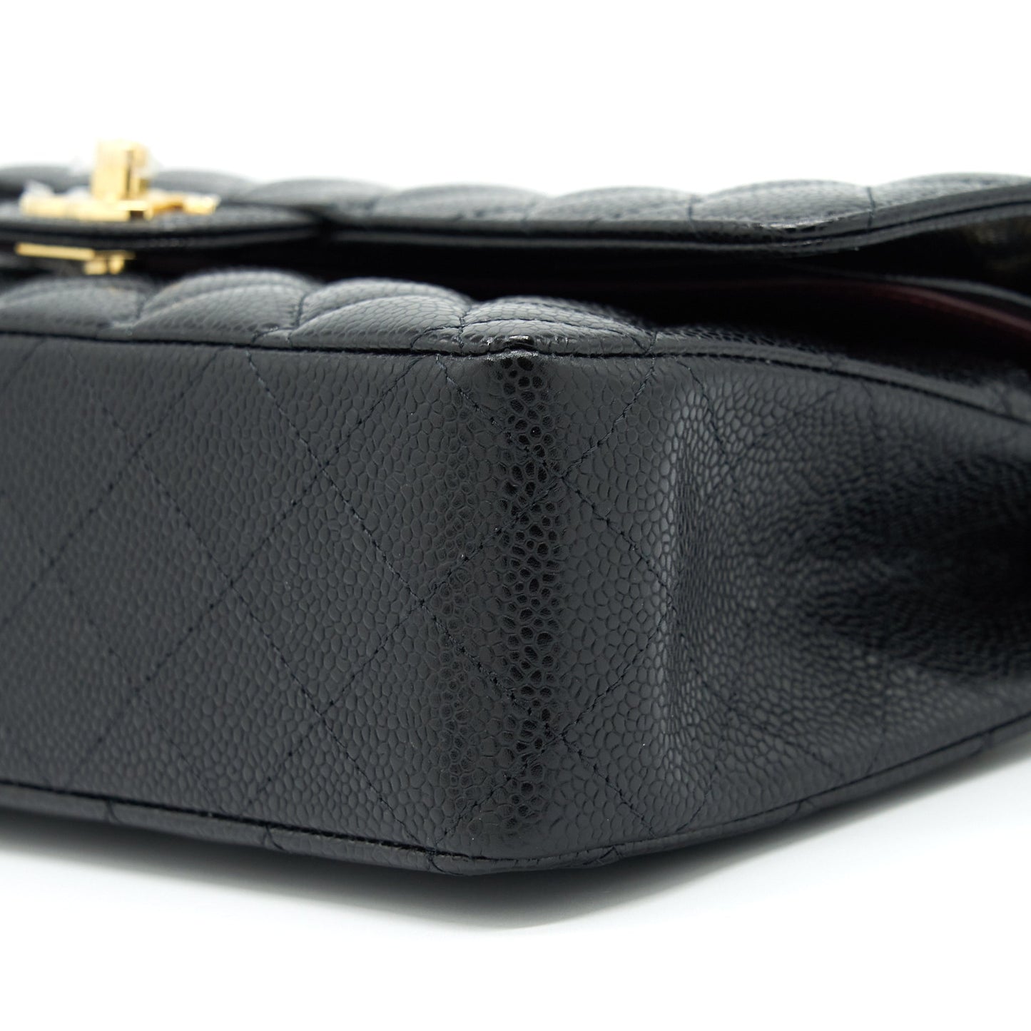 Chanel Medium Classic Double Flap Bag Caviar Black