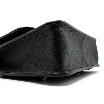 Chanel 22k Large Backpack Caviar Black (microchip)