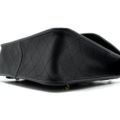 Chanel 22k Large Backpack Caviar Black (microchip)