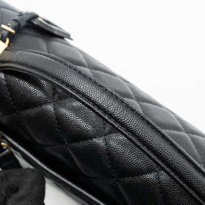 Chanel 22k Large Backpack Caviar Black (microchip)
