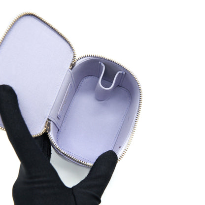 Chanel 21K Mini Top Handle Vanity With Chain Light Purple L