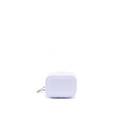 Chanel 21K Mini Top Handle Vanity With Chain Light Purple L