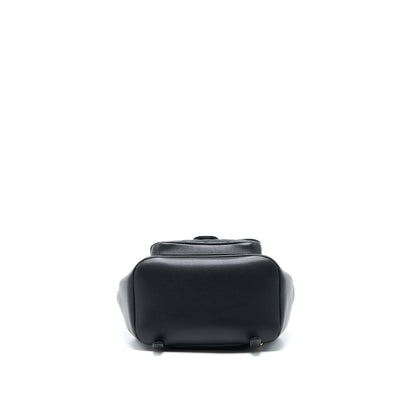 Chanel 23C Large Duma Backpack Calfskin Black L (Microchip)