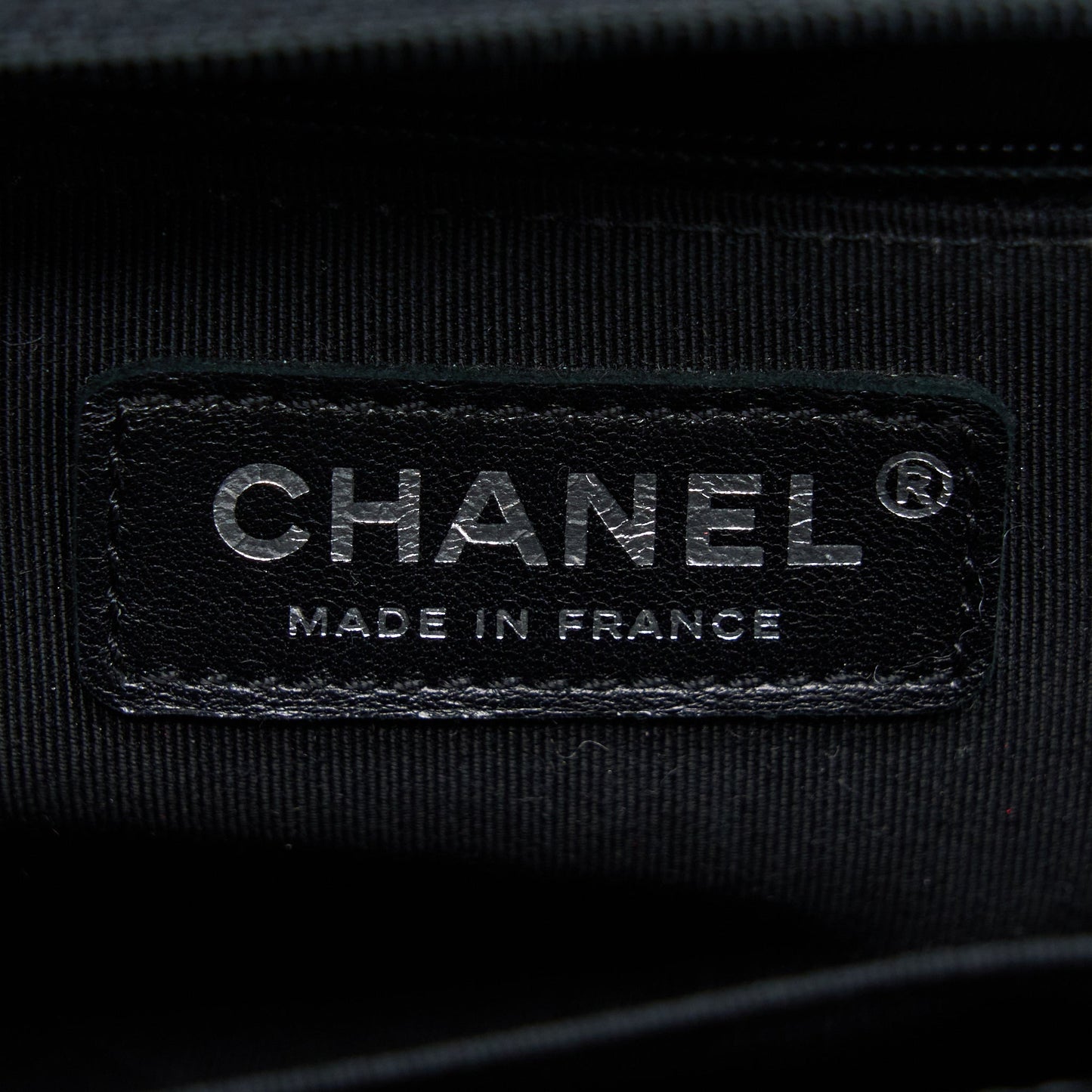 Chanel New Medium 28cm Boy Bag Caviar Black Ruthenium