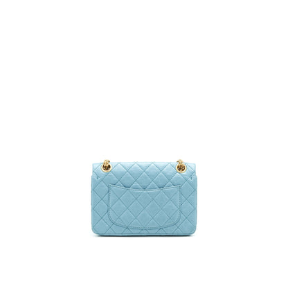 CHANEL MINI 2.55 REISSUE HANDBAG BLUE