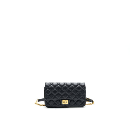 Chanel 2.55 Waist Bag in black