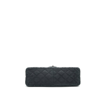 CHANEL 2.55 226 REISSUE BAG IN CAVIAR BLACK