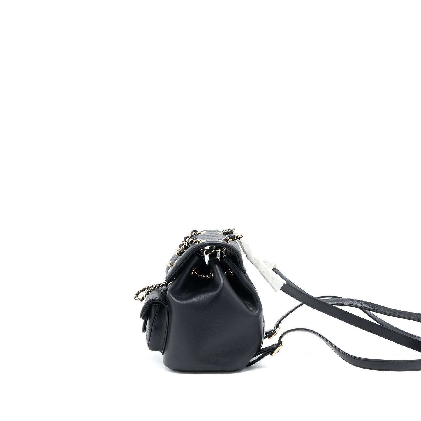 Chanel 23C Duma Mini Backpack Calfskin Black L (Microchip)