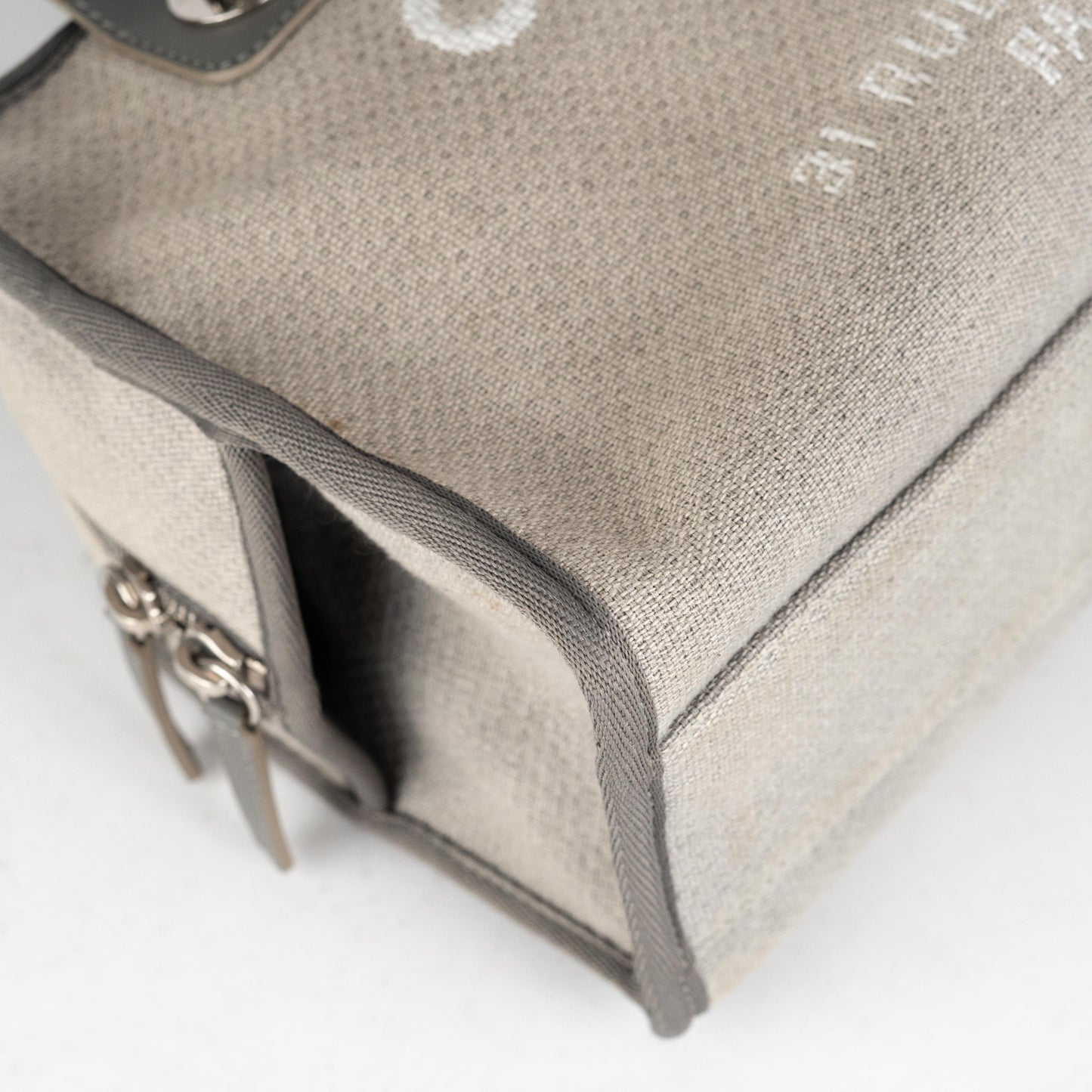 11/7 DOTD- Chanel Deauville Bowling Bag Grey