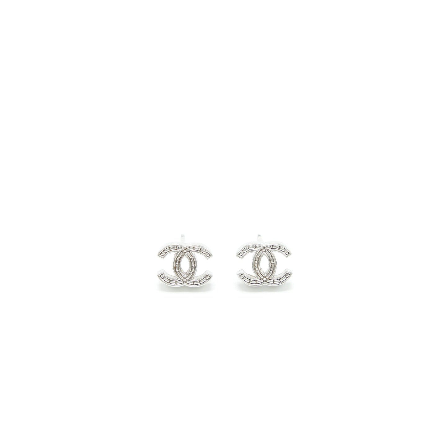 Chanel CC Logo Necklace/Earrings (Sell In A Set)