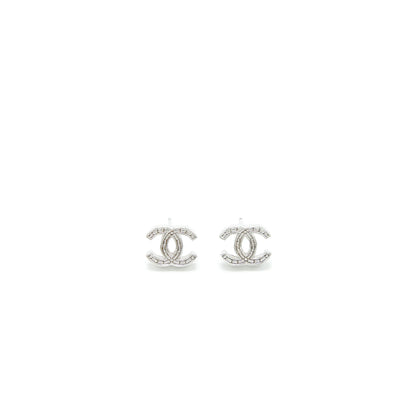 Chanel CC Logo Necklace/Earrings (Sell In A Set)